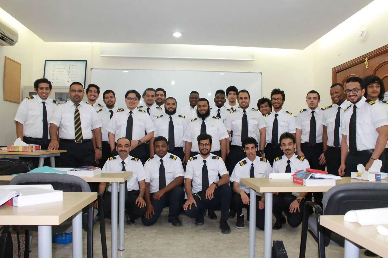 A dispatcher course cohort in the classroom